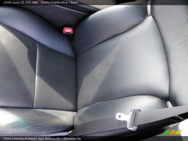 Smoky Granite Mica / Black 2008 Lexus GS 350 AWD