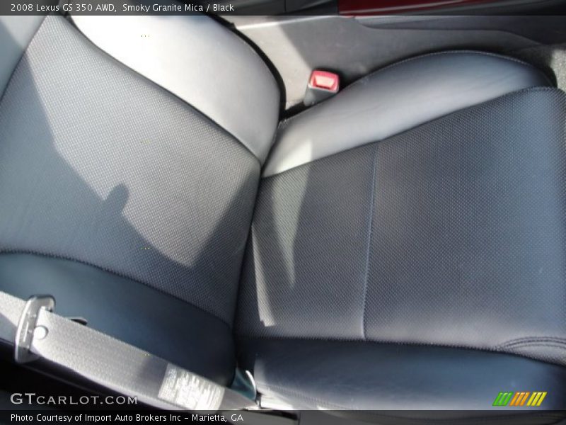 Smoky Granite Mica / Black 2008 Lexus GS 350 AWD
