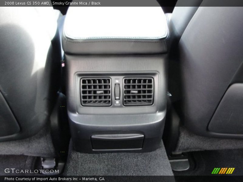 Smoky Granite Mica / Black 2008 Lexus GS 350 AWD