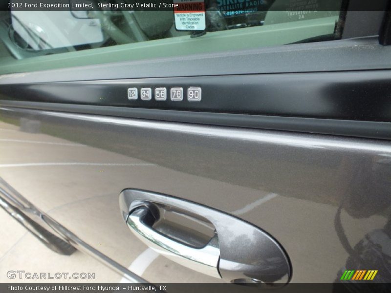 Sterling Gray Metallic / Stone 2012 Ford Expedition Limited