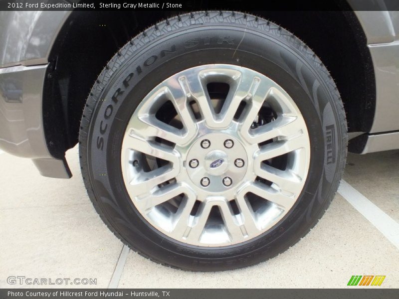 Sterling Gray Metallic / Stone 2012 Ford Expedition Limited
