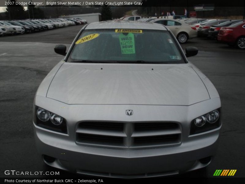 Bright Silver Metallic / Dark Slate Gray/Light Slate Gray 2007 Dodge Charger