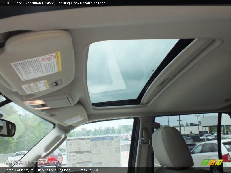 Sterling Gray Metallic / Stone 2012 Ford Expedition Limited
