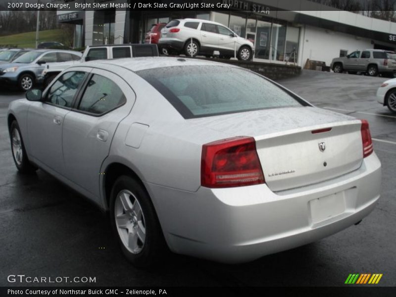 Bright Silver Metallic / Dark Slate Gray/Light Slate Gray 2007 Dodge Charger