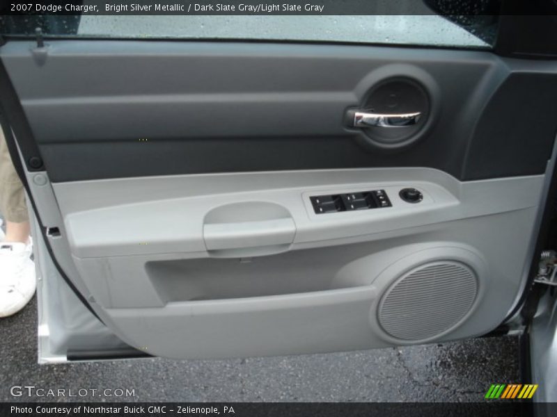 Bright Silver Metallic / Dark Slate Gray/Light Slate Gray 2007 Dodge Charger
