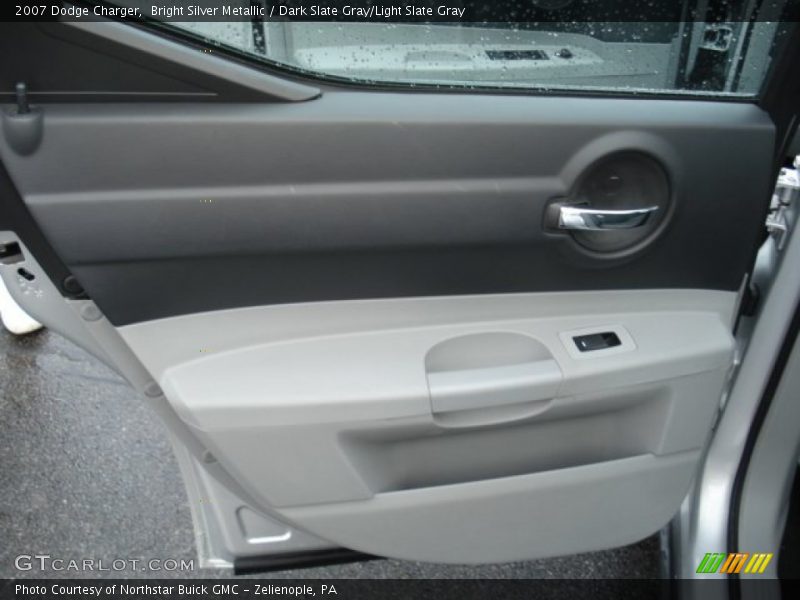 Bright Silver Metallic / Dark Slate Gray/Light Slate Gray 2007 Dodge Charger