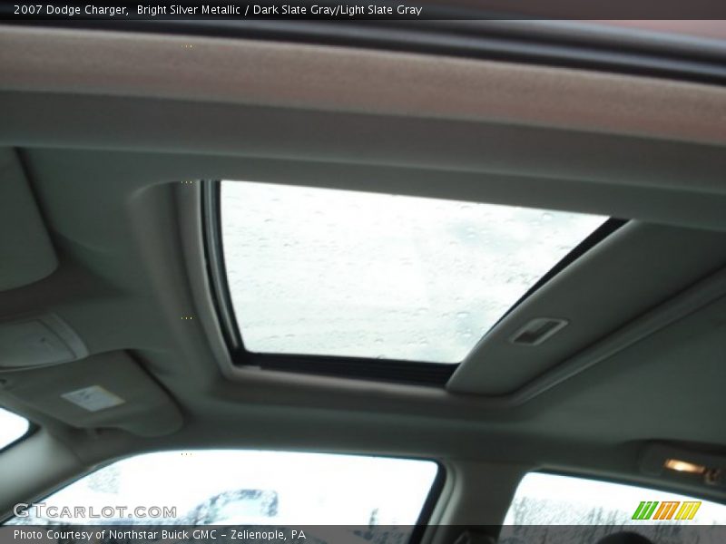 Bright Silver Metallic / Dark Slate Gray/Light Slate Gray 2007 Dodge Charger