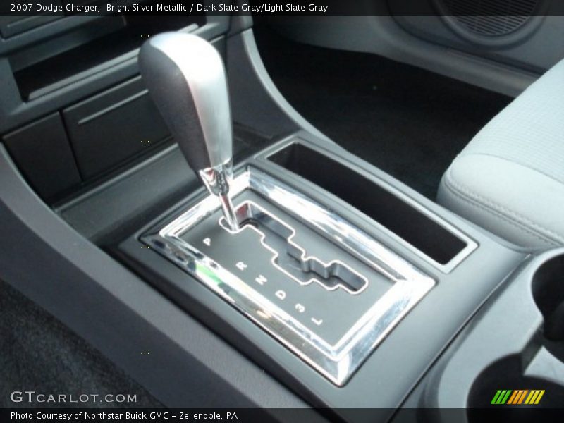 Bright Silver Metallic / Dark Slate Gray/Light Slate Gray 2007 Dodge Charger