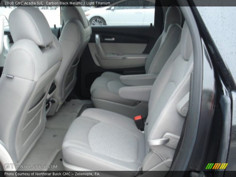 Carbon Black Metallic / Light Titanium 2008 GMC Acadia SLE