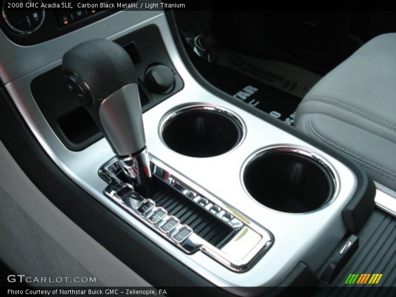 Carbon Black Metallic / Light Titanium 2008 GMC Acadia SLE