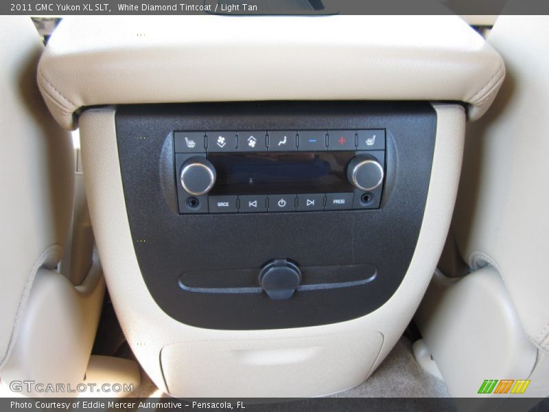 White Diamond Tintcoat / Light Tan 2011 GMC Yukon XL SLT