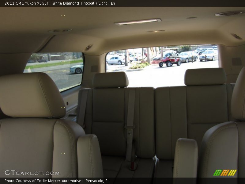 White Diamond Tintcoat / Light Tan 2011 GMC Yukon XL SLT