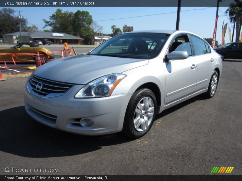Brilliant Silver / Charcoal 2011 Nissan Altima 2.5 S