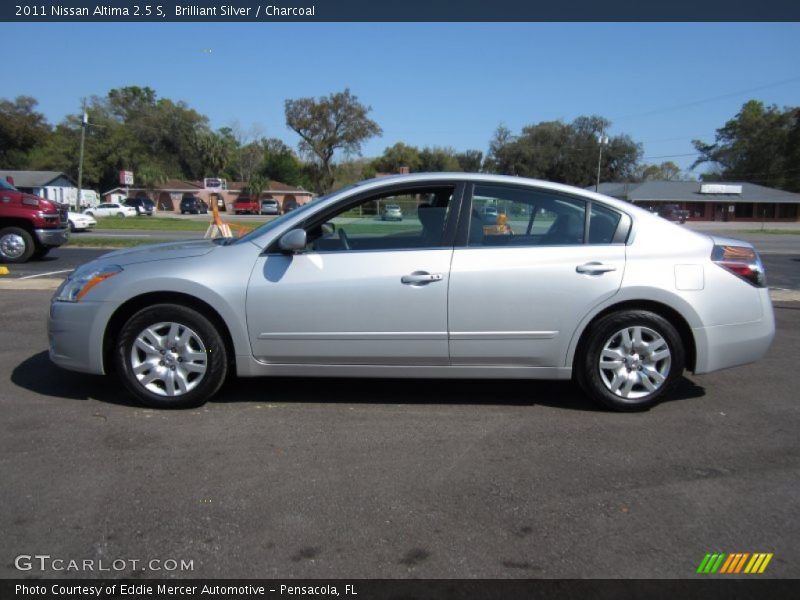 Brilliant Silver / Charcoal 2011 Nissan Altima 2.5 S