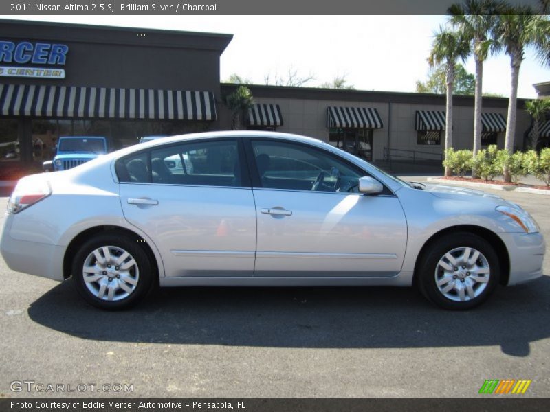 Brilliant Silver / Charcoal 2011 Nissan Altima 2.5 S