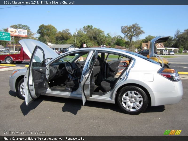 Brilliant Silver / Charcoal 2011 Nissan Altima 2.5 S