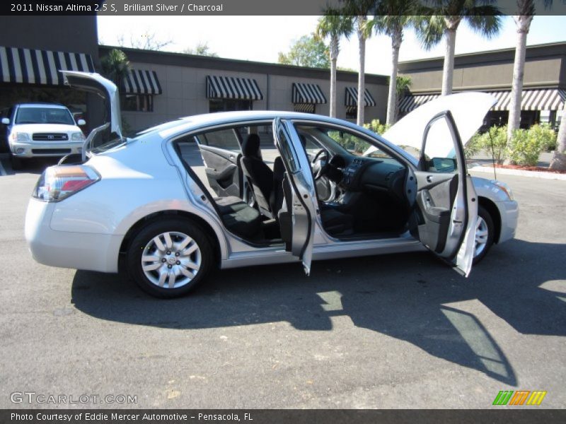 Brilliant Silver / Charcoal 2011 Nissan Altima 2.5 S