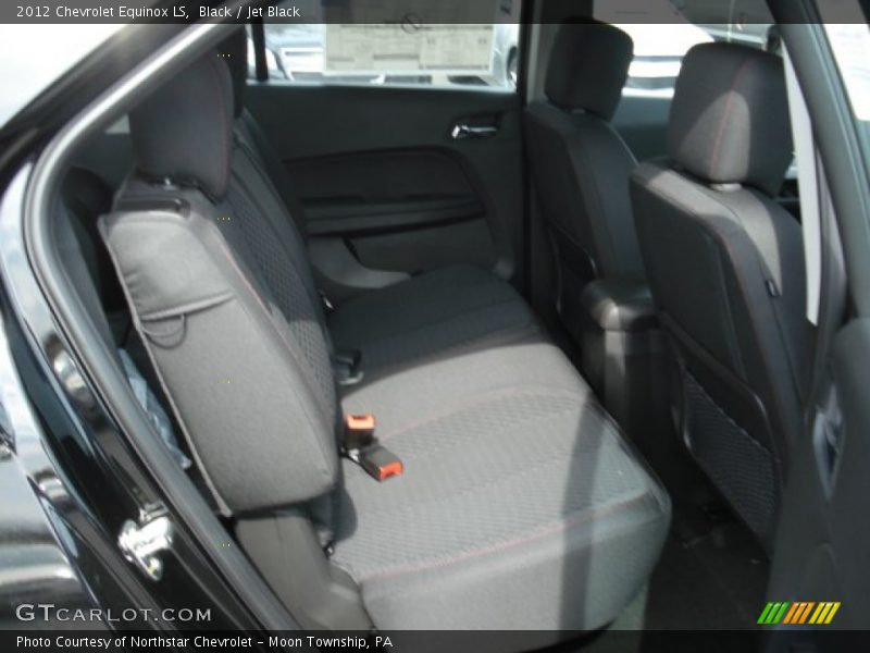 Black / Jet Black 2012 Chevrolet Equinox LS