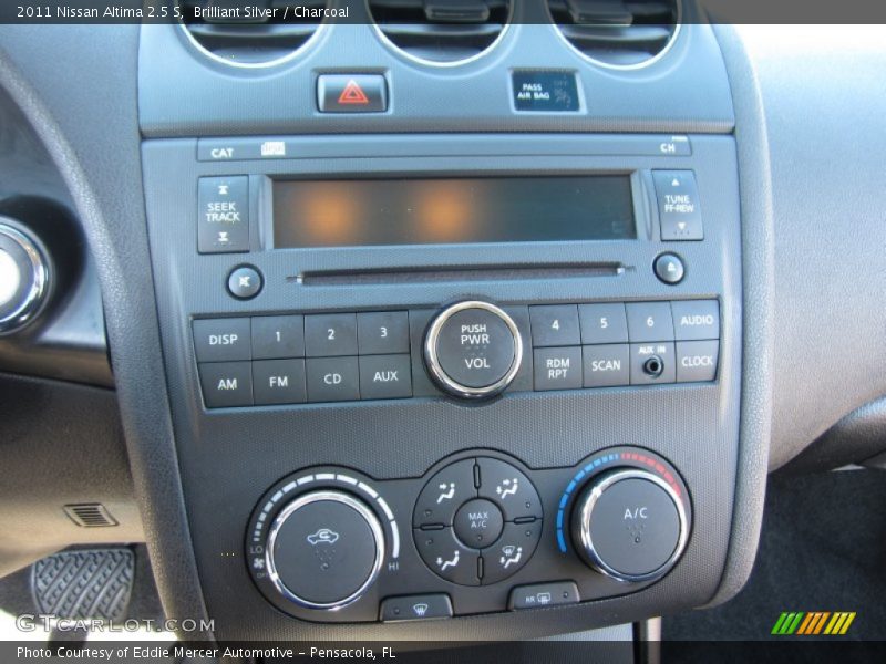 Brilliant Silver / Charcoal 2011 Nissan Altima 2.5 S