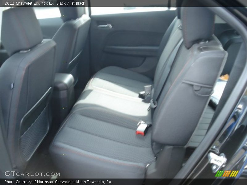 Black / Jet Black 2012 Chevrolet Equinox LS