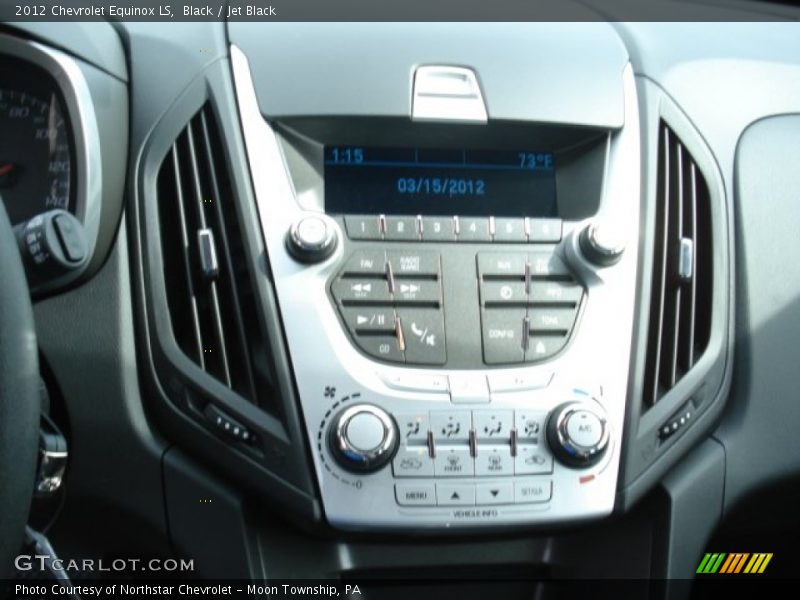 Black / Jet Black 2012 Chevrolet Equinox LS