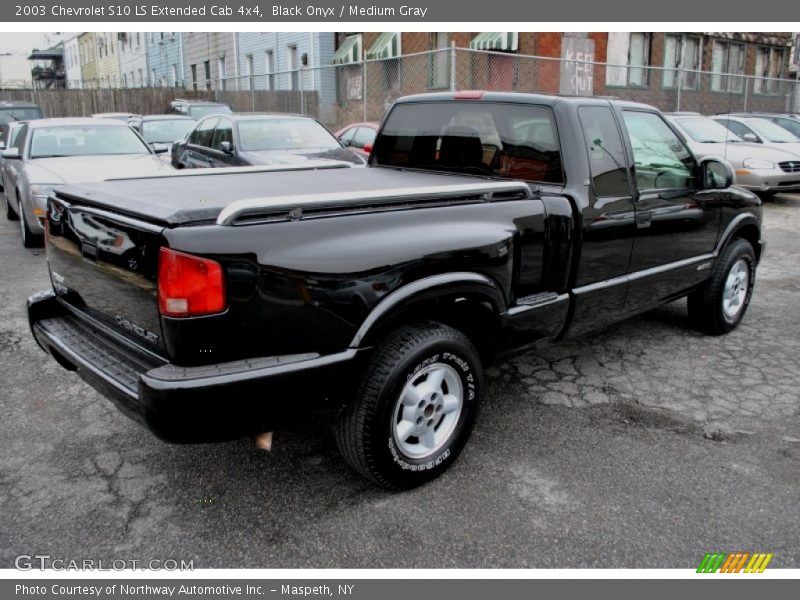 2003 S10 LS Extended Cab 4x4 Black Onyx