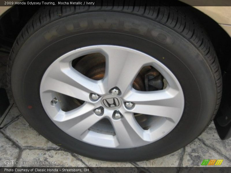 Mocha Metallic / Ivory 2009 Honda Odyssey Touring