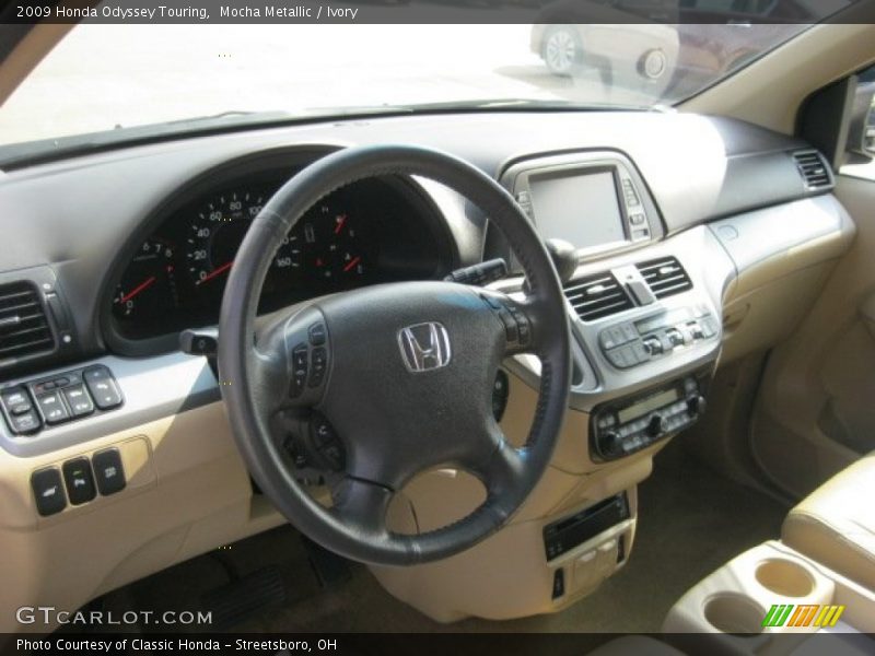 Mocha Metallic / Ivory 2009 Honda Odyssey Touring