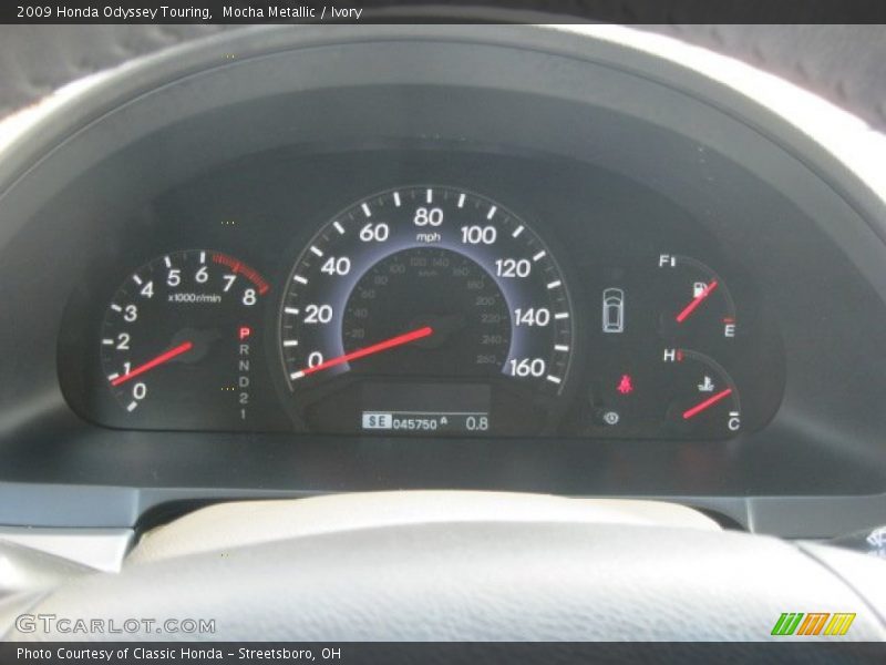 Mocha Metallic / Ivory 2009 Honda Odyssey Touring
