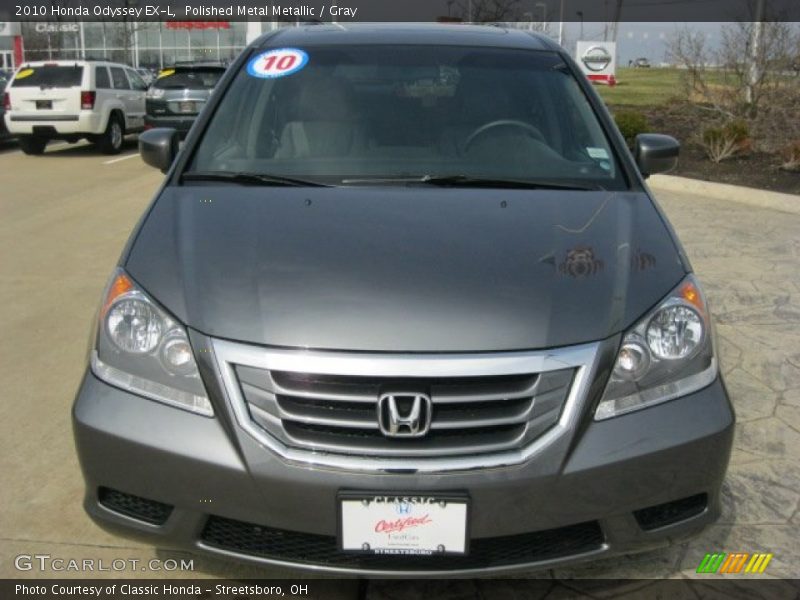 Polished Metal Metallic / Gray 2010 Honda Odyssey EX-L