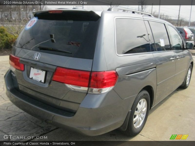 Polished Metal Metallic / Gray 2010 Honda Odyssey EX-L