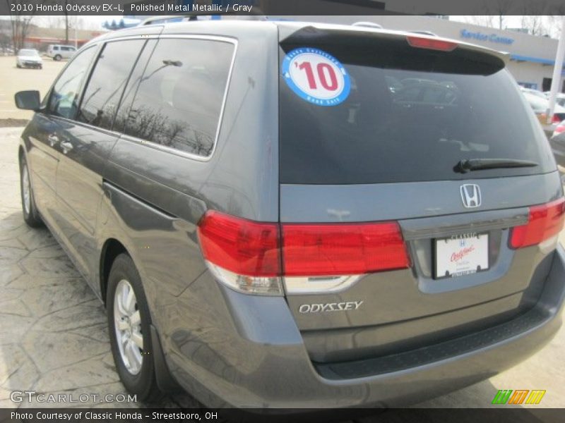 Polished Metal Metallic / Gray 2010 Honda Odyssey EX-L