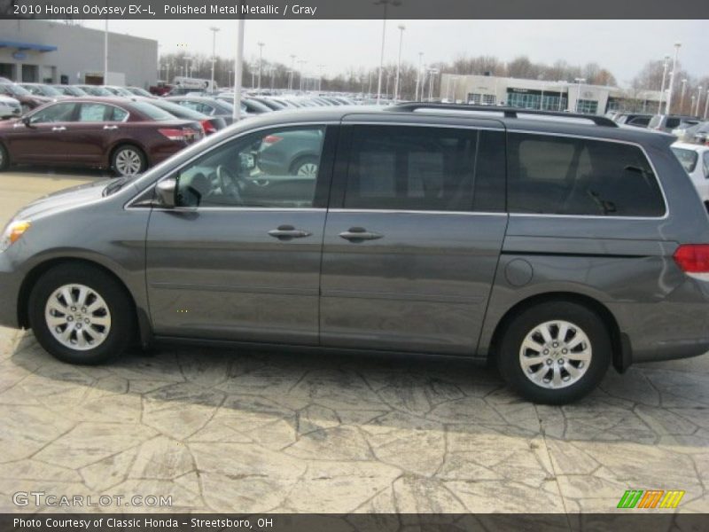 Polished Metal Metallic / Gray 2010 Honda Odyssey EX-L