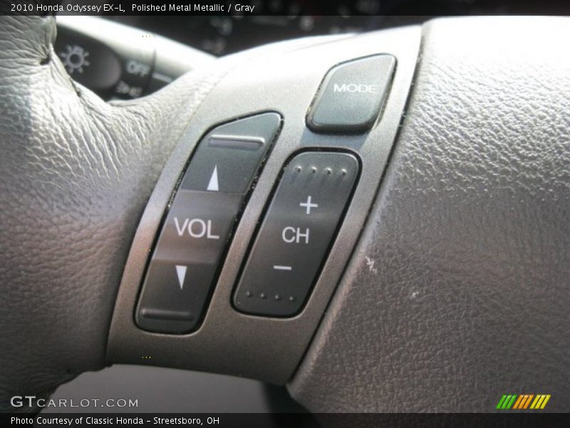Polished Metal Metallic / Gray 2010 Honda Odyssey EX-L