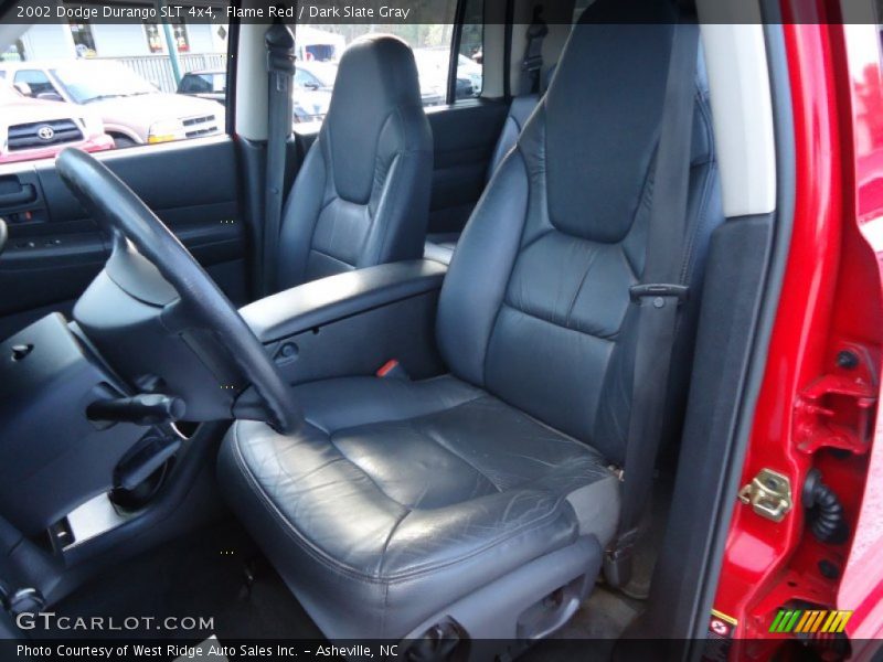 Front Seat of 2002 Durango SLT 4x4
