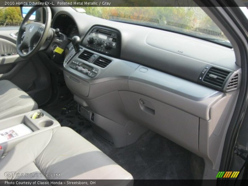 Polished Metal Metallic / Gray 2010 Honda Odyssey EX-L