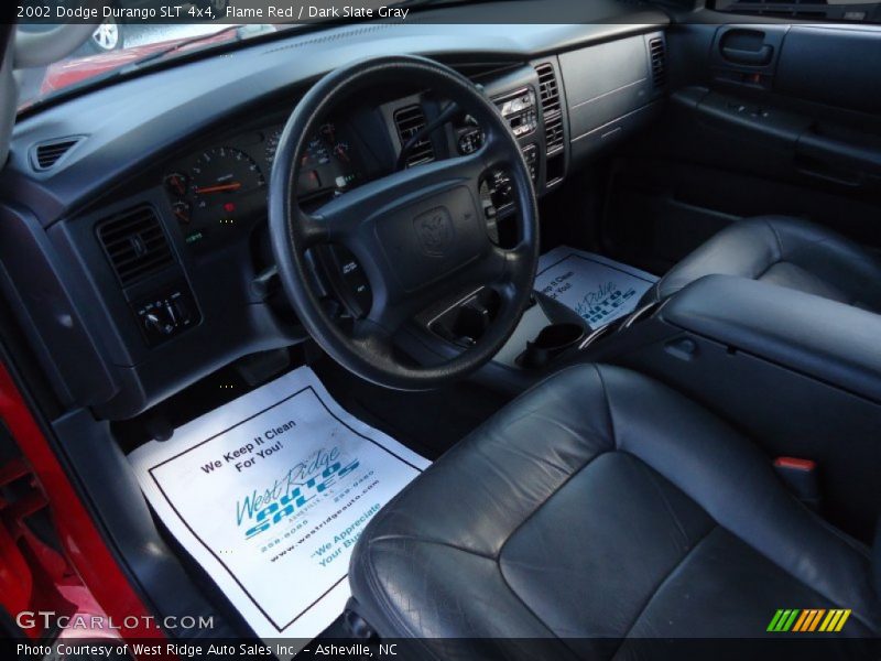 Flame Red / Dark Slate Gray 2002 Dodge Durango SLT 4x4