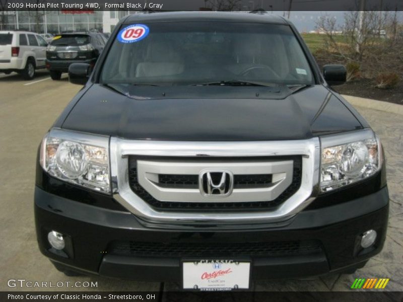 Formal Black / Gray 2009 Honda Pilot Touring 4WD