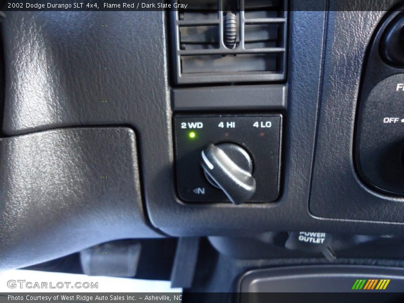 Flame Red / Dark Slate Gray 2002 Dodge Durango SLT 4x4
