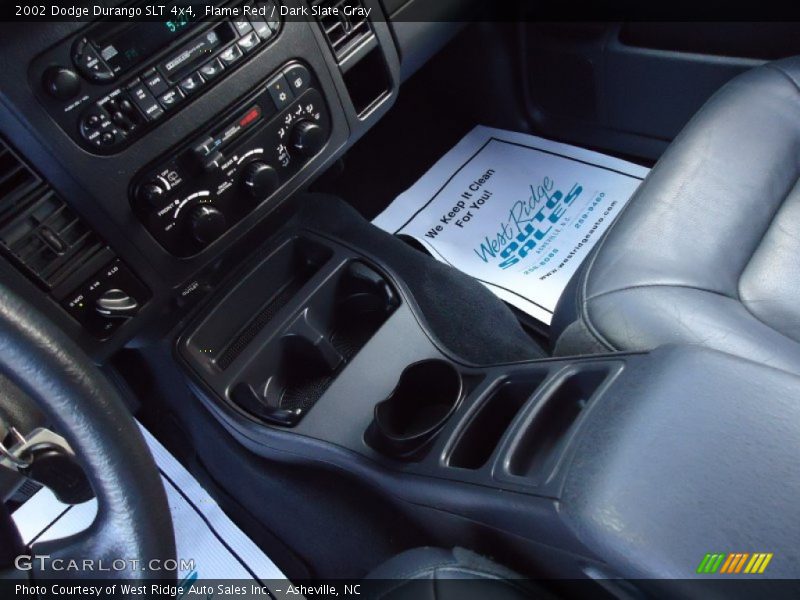 Flame Red / Dark Slate Gray 2002 Dodge Durango SLT 4x4