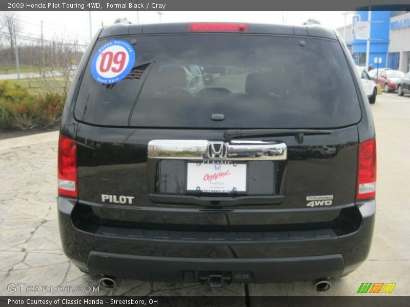 Formal Black / Gray 2009 Honda Pilot Touring 4WD