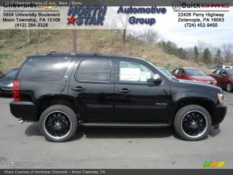 Black / Ebony 2012 Chevrolet Tahoe LT 4x4