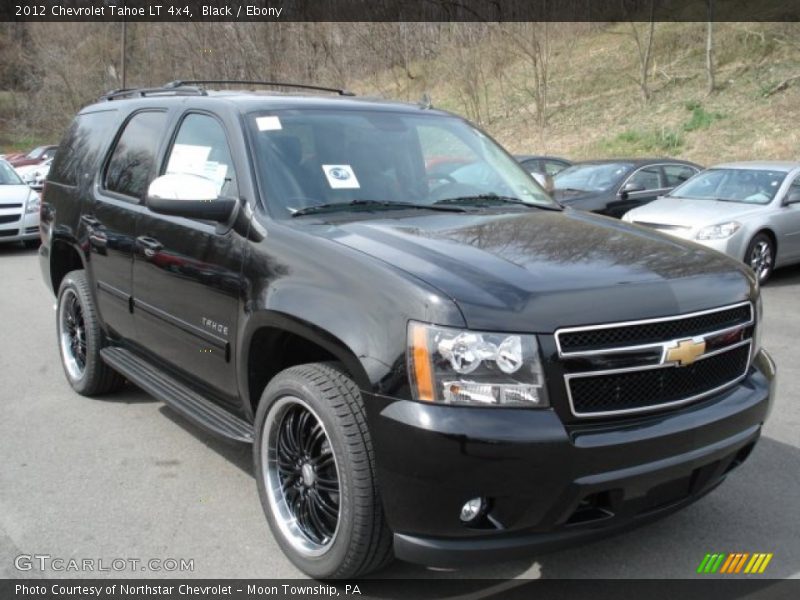 Black / Ebony 2012 Chevrolet Tahoe LT 4x4