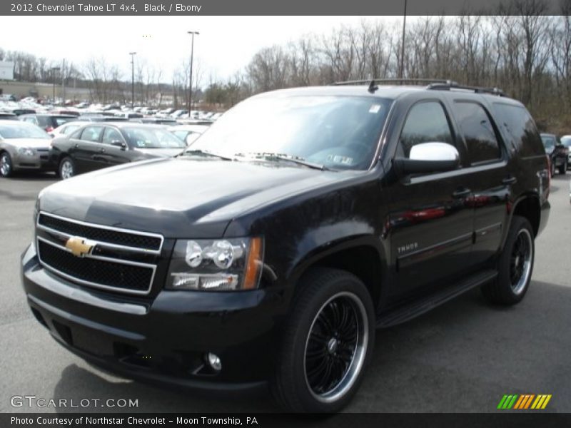 Black / Ebony 2012 Chevrolet Tahoe LT 4x4