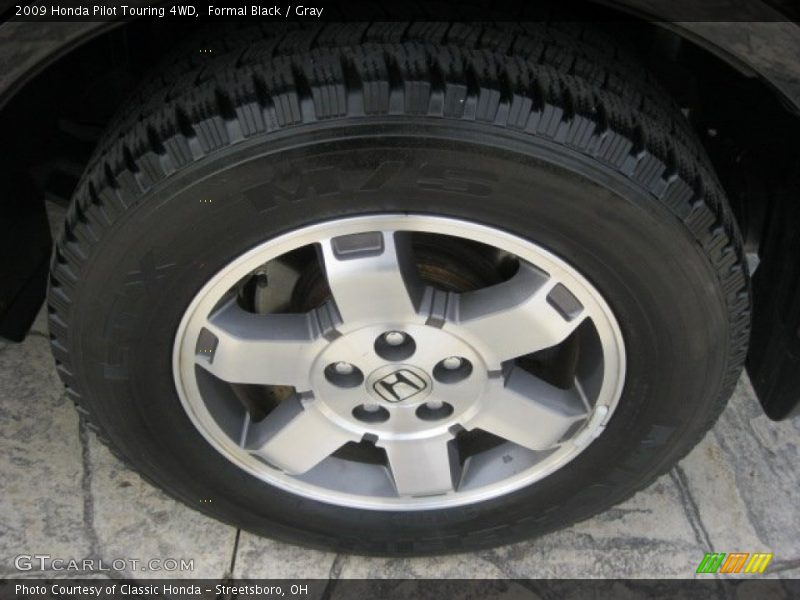 Formal Black / Gray 2009 Honda Pilot Touring 4WD