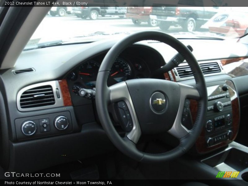 Black / Ebony 2012 Chevrolet Tahoe LT 4x4