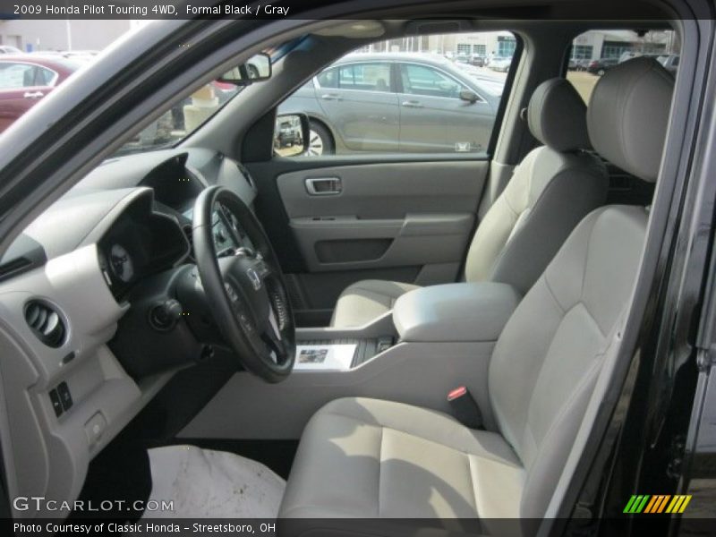 Formal Black / Gray 2009 Honda Pilot Touring 4WD