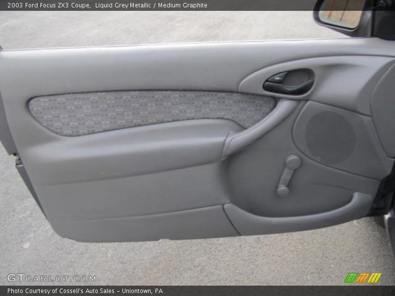 Liquid Grey Metallic / Medium Graphite 2003 Ford Focus ZX3 Coupe