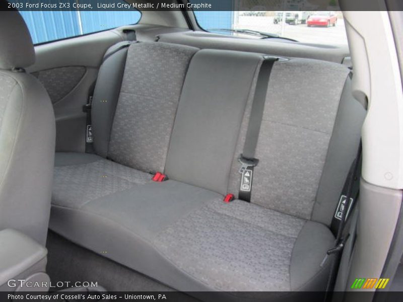 Liquid Grey Metallic / Medium Graphite 2003 Ford Focus ZX3 Coupe