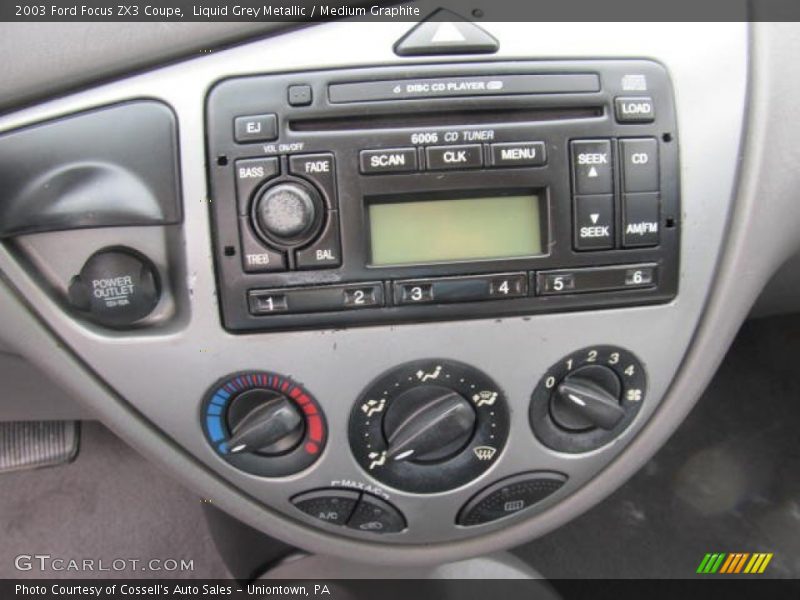 Liquid Grey Metallic / Medium Graphite 2003 Ford Focus ZX3 Coupe